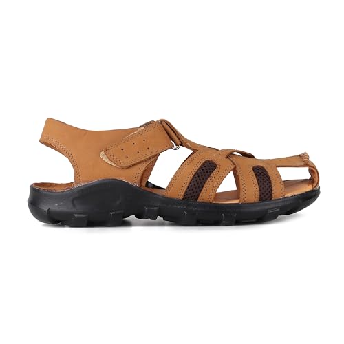 Image of Red Chief Nubuck Leather Casual Slip-On Sandal for Men| RC0317