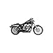 Freedom HD00407 Exhaust (Sharp Curve Radius Low 2014 Xl Blk)