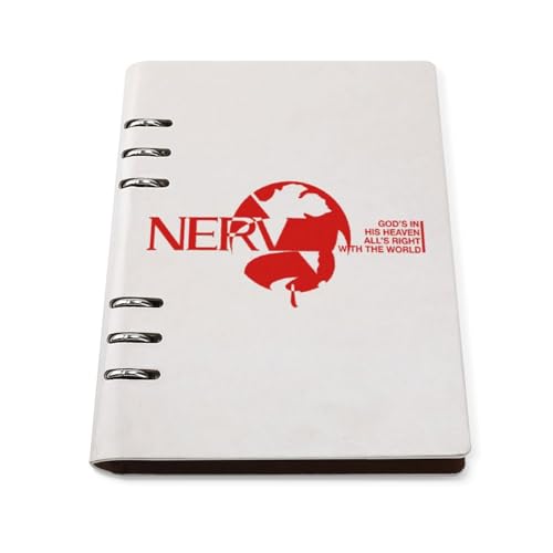ノート 新世紀エヴァンゲリオン ネルフ メモ帳 バインダーノート A5 6穴 90枚 てちょう ハードカバー メモ ンダー A5サイズ 横罫線 ??本 文房具 オフィス用品 ルーズリーフ 学生 キャンパス おしゃれ プレゼント 贈り物