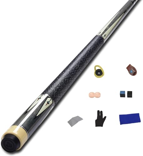 Taco de billar profesional de madera de arce miniatura 1