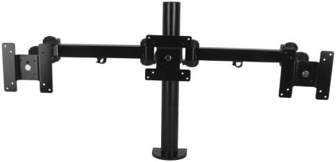 Triple LCD Monitor Desk Mount Stand Heavy Duty Fully Adjustable fits 3 /Three Screens up to 21" (by VIVO)