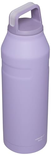 Image of Stanley IceFlow Cap and Carry Water Bottle | Wide Mouth Twist Lid | Lightweight & Leakproof for Travel & Sports | Insulated Stainless Steel | BPA-Free