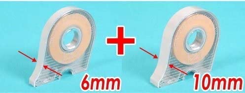 Tamiya 87030 Masking tape 6 mm & 87031 10 mm Value...