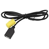 Large compatibilité : ce câble adaptateur USB est compatible avec les modèles ISO (à partir de 2007), Romeo 159 (à partir de 2007), et Grande Punto (à partir de 2007). Il offre une compatibilité universelle élevée et est adapté à différents modèles de voiture.