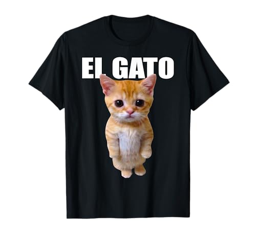 El Gato Meme Sad Crying Cat Munchkin Kitty Meme Trendy T-Shirt Small