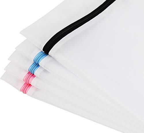5 Pack - Simplehouseware Laundry Bra Lingerie Mesh Wash Bags (1 X-Large, 2 Large And 2 Medium) #TOP2