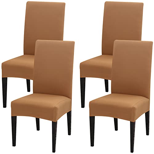 Jusmate Dining Chair Covers, Parsons Chair Slipcovers Set of 4