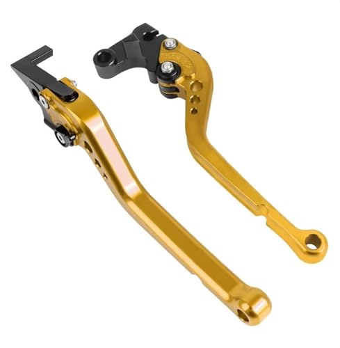 Levier frein moto CNC YZF-R1 commande embrayage réglable or 2004-2008 - 5