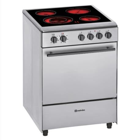 Meireles Cocina Eléctrica E605X 55L 4 Zonas Acero Inoxidable