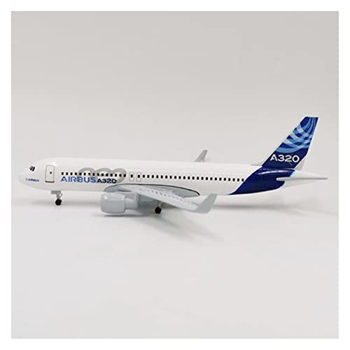 Modelo Airbus A320 de aleación escala 1:300 Planetoy Set E 2
