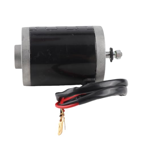 Electric Brushed Motor, 12V 120W High-Speed Compact Permanent Magnet DC Gear Motor with Belt Pulley for Electric Scooters E-Bikes Robotics UAVs by Keenso - Used condition - Image 6
