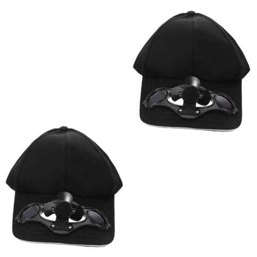 Casquette baseball ventilateur solaire iplusmile x2 unisexe