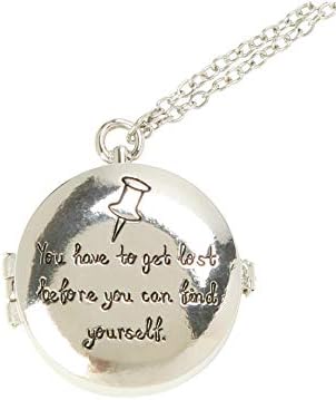 Paper Towns Find Yourself Compass Necklace