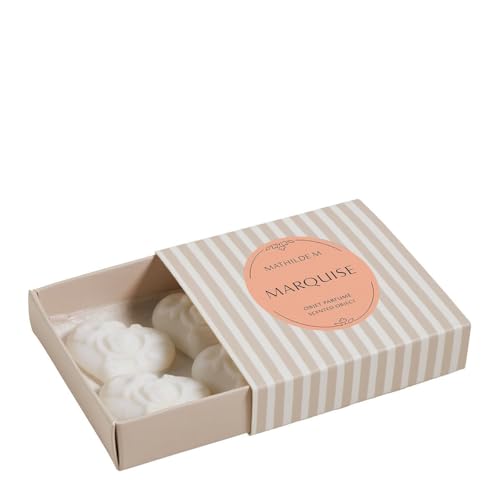 Mathilde M. Caja de 4 Decoraciones fondants en Cera perfumada Golondelle - Marquise