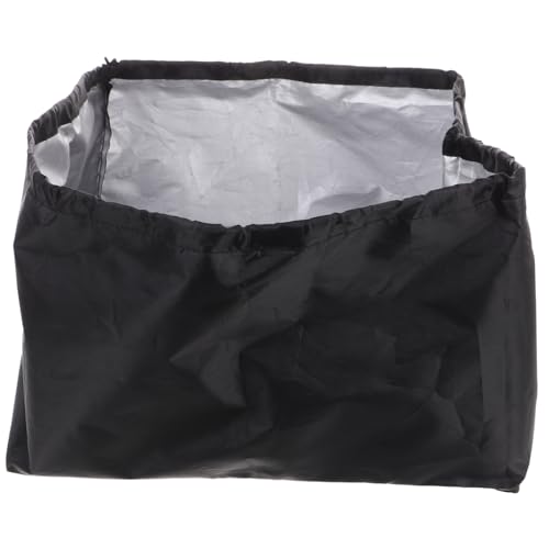 Cubierta para proyector de techo negra de poliéster impermeable con bolsillos