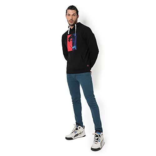 Image of CAHOOT Men's Printed Sweatshirt Regular Fit for Casual Wear | Full Sleeve | Cotton | Stylish Sweatshirt Crafted with Comfort Fit and High Performance for Everyday We