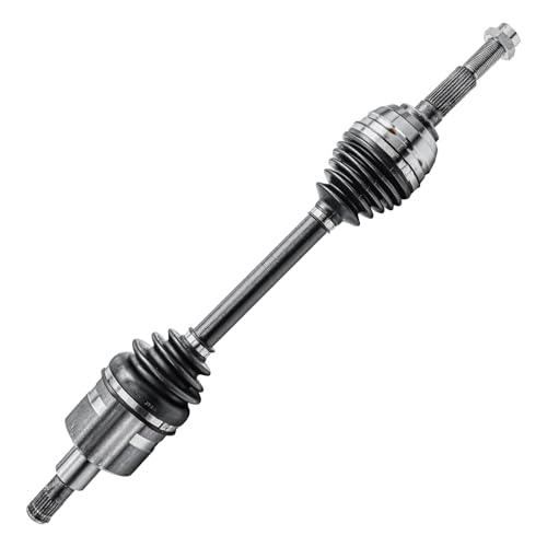 Image of Detroit Axle - 4WD Front 2pc CV Axles for Chevy Trailblazer EXT GMC Envoy XL XUV Buick Rainier Isuzu Ascender Saab 9-7x Oldsmobile Bravada, 2 CV Axle Shafts Assembly Replacement