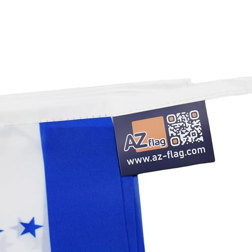 Image of AZ FLAG Honduras 6 meters BUNTING Flag 20 flags 9'' x 6'' - Honduran STRING flags 15 x 21 cm