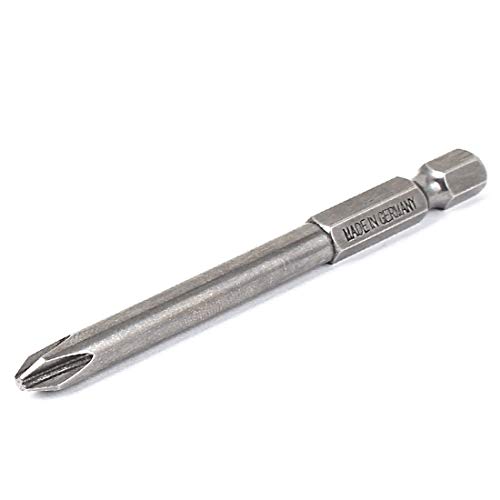 New Lon0167 1/4' 'Hex Destacados Shank PH2 6mm eficacia confiable Phillips Screwdriver Bit 75mm Long(id:fac e5 88 b26)