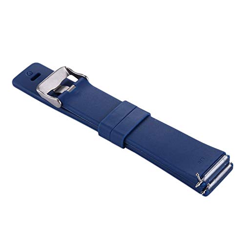 Pulseira Silicone para Fitbit Versa - Fitbit Versa 2 - Fitbit Versa Lite - Marca Ltimports (Azul Mar