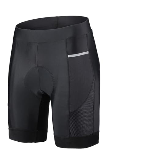 WSQHAO Pantalones Cortos de Ciclismo for Hombre, 5 Horas Uso, con Almohadilla Gel, Ropa Verano for Descenso, montaña y Carretera para Ciclismo(M)