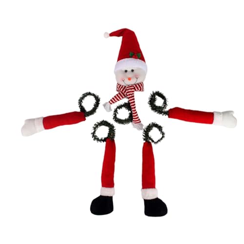 Decoración de árbol de Navidad de brazos largos que evita caídas 2