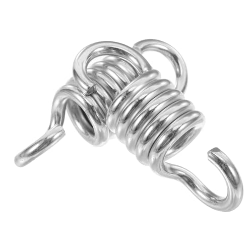 SUPVOX 2pièces Ressorts De Balançoire Métal De Rechange Lot pour Hamac Suspension De Balançoire De Porche pour Chaise Suspendue Facile à Installer