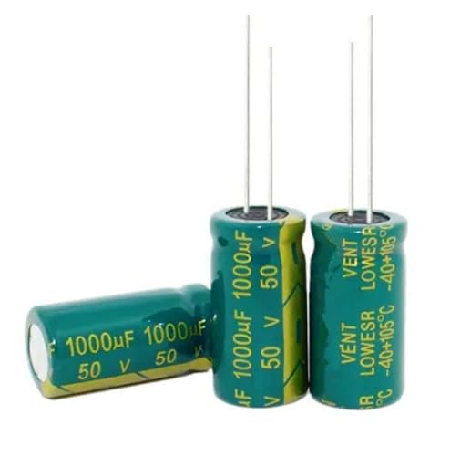 Condensateur électrolytique 50V 1000uF radial 13x20mm pour circuit imprimé