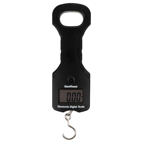 Mikikit Digital Handheld Hanging Luggage Scale 30Kg Portable Electronic Weighing Scale for Travel Suitcases and Fishing with Large LCD Display