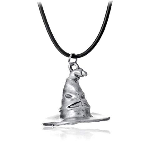 Preisvergleich Produktbild Hexenhut Halsketten-legierung-anhänger-halskette Mann Einer Frau Im Halloween-weihnachtsdekoration