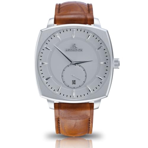 ASOROCK WATCHES Silver/White Monolith