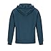 Ymosrh Men Fashion Hoodies & Sweatshirts, Casual Zip Up Hoodies with Pockets Long Sleeve Work Sweatshirt Sports Hooded Jacket Sweatshirts Fall Hoodie Camp Essential (L, Blue)