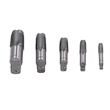 de filetage de précision : conçu avec quatre cannelures droites et des filetages rectifiés avec précision, ce taraud à filetage garantit une de filetage interne propre et efficace pour des réparations fiables sur des tuyaux bouchés ou endommagés, garantissant des résultats précis.