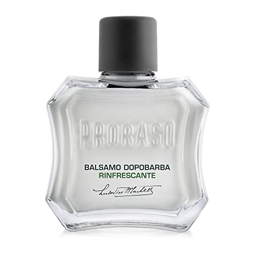 Proraso After Shave Balm For Men, Refreshing And Toning Moisturizer With Menthol And Eucalyptus Oil, 3.4 Fl Oz #TOP2