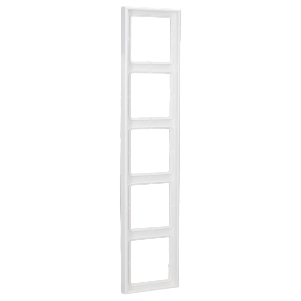 jung ls 990 1-voudig afdekraam voor wandgoot montage vert-hori-glans