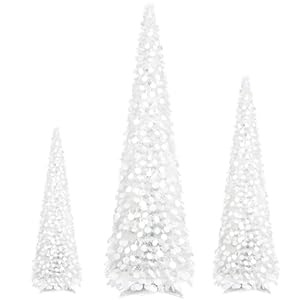 Leyndo 3 Pcs 3, 4, 5 Ft Collapsible Artificial Valentine‘s Day Tree Pencil Pop up Christmas Tree Tinsel Skinny White Sequined Christmas Decoration for Home Fireplace Leyndo 3 Pcs 3 4 5 Ft Collapsible Artificial Valentines Day Tree Pencil Pop up Christmas Tree Tinsel Skinny White Sequined Christmas Decoration for Home Fireplace