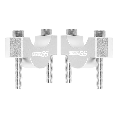 Guidon Risers Moto F900R F900XR F850GS, Adaptateur d'Extension en Alliage Usiné pour Moto Trail