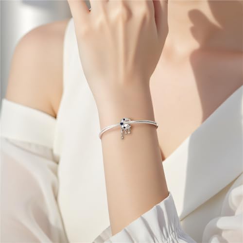 Dije de cuna de plata 925 compatible con Pandora para personalizar pulseras 2