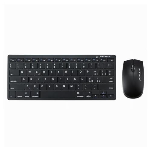 Oise Art Store Trade Shop - Kit Tastiera + Mouse Wireless 2.4Ghz Layout Ita Pc Windows Smart Tv Mac Ek-965M -