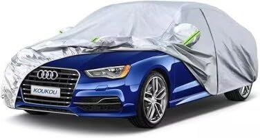KouKou Waterproof Car Cover All Weather, Fits 165-178 inch