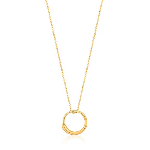 ANIA HAIE Damen-Kette Luxe Circle 925er Silber One Size 88046315
