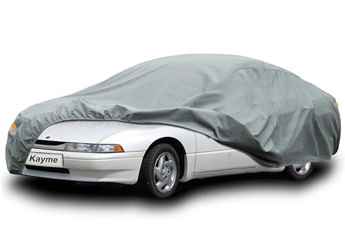 Image of Kayme Heavy Duty Car Cover Custom Fit SVX (1991-1997) Waterproof All Weather for Automobiles, Full Exterior Covers Sun Rain UV Protection.（Deliver About 3-10 Days）