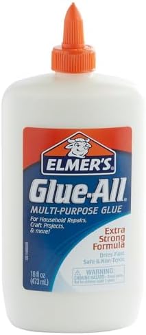 Elmer's Glue-All Multi-Purpose Glue, 16 Ounces, White (E1321)
