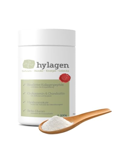 FARRADO I Hylagen Pulver 500g Collagen & Hyaluron I Gelenkpulver für Hunde