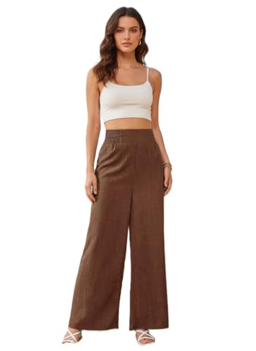 Image of Women Trouser||Women's Four-Season Pants with Drawstring, Comfortable Wide-Leg Loose Fit Casual Fashion Trousers (P-08-11)