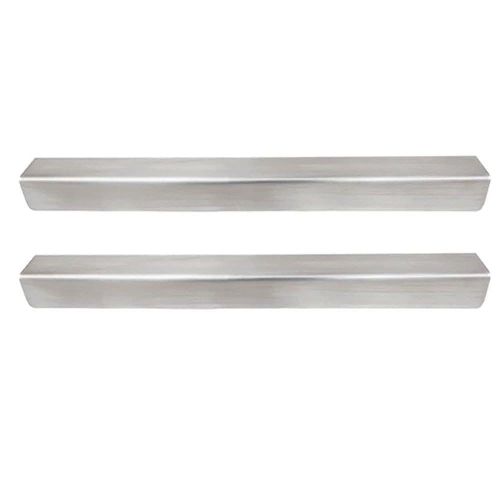 Bandes de protection acier inoxydable pour tiroirs de cuisine et portes d'entrée