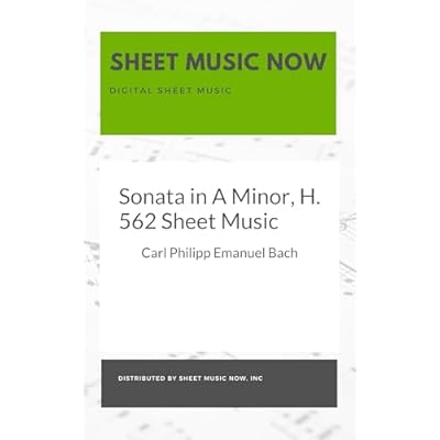 Sonata in A Minor, H. 562 Sheet Music