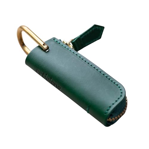[artigianoworks] キーケース メンズ レディース 本革 スマートキーケース イタリアンレザー コンパクト シンプルデザイン プレゼント用 apo-18bu グリーン