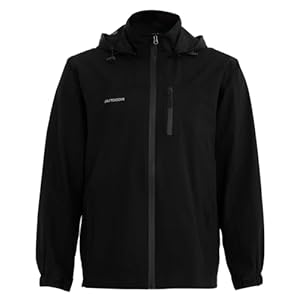 Halfword Outdoor jas heren softshell jas capuchon winddicht waterdicht functionele jas vrije tijd wandelen