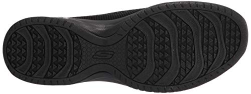 Skechers Womens Commute Time - In Knit To Win Clog, Black/Black, 6 Us #TOP3